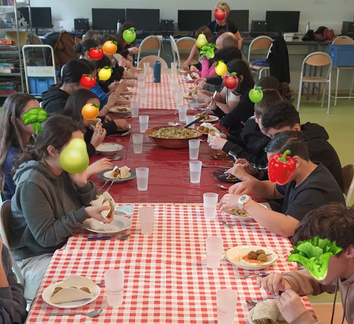 illustration Les Popotes de Rosset : les éc(h)o-délégués aux fourneaux