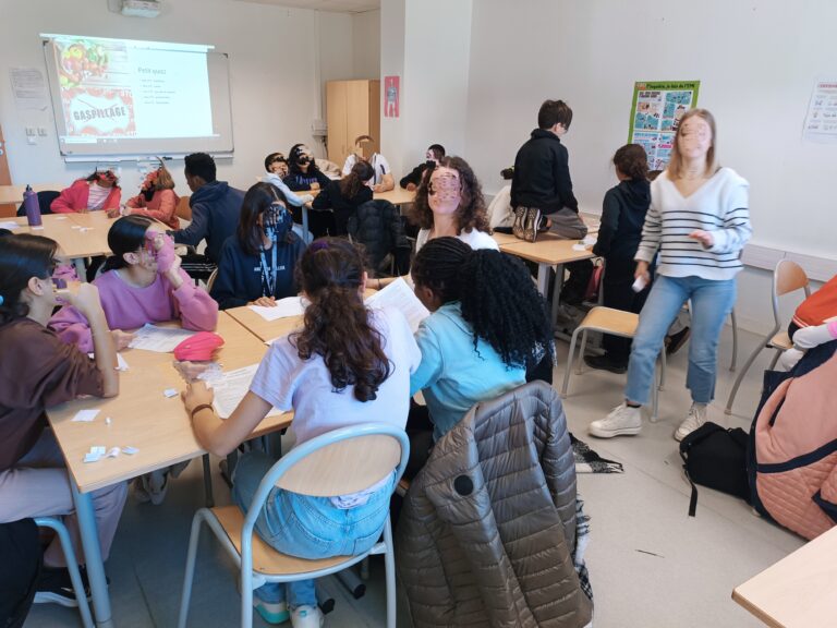 illustration  Préparation de la popote de Rosset 2024 