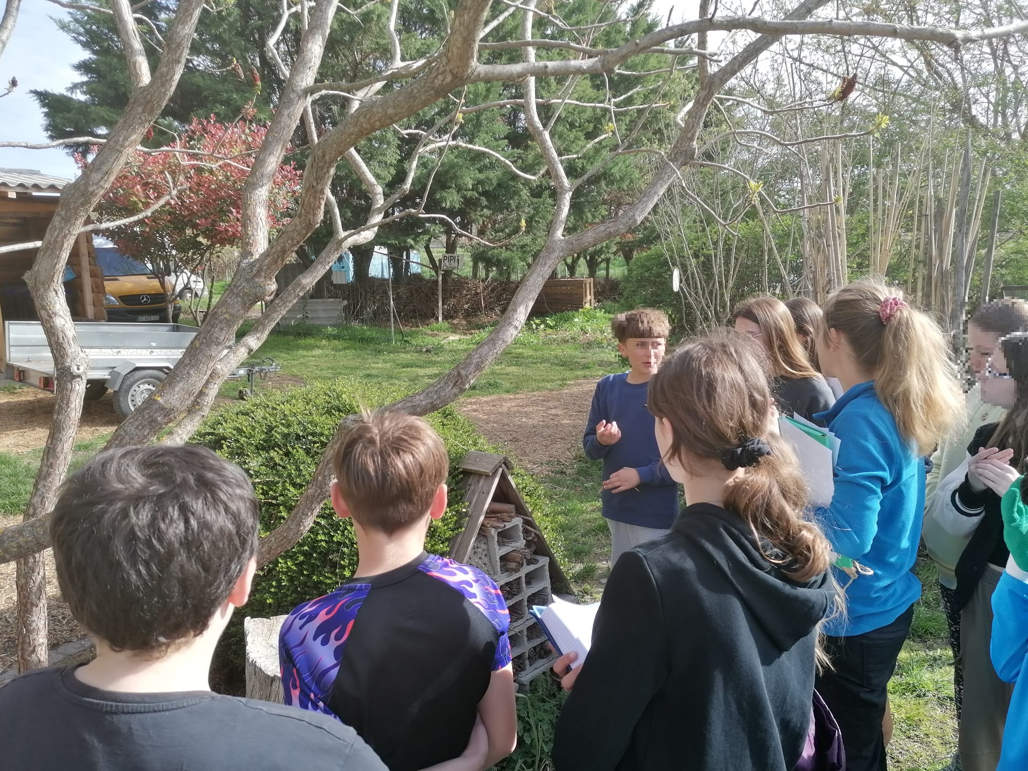 illustration Découverte de la permaculture pour les élèves du clg Chabrillan