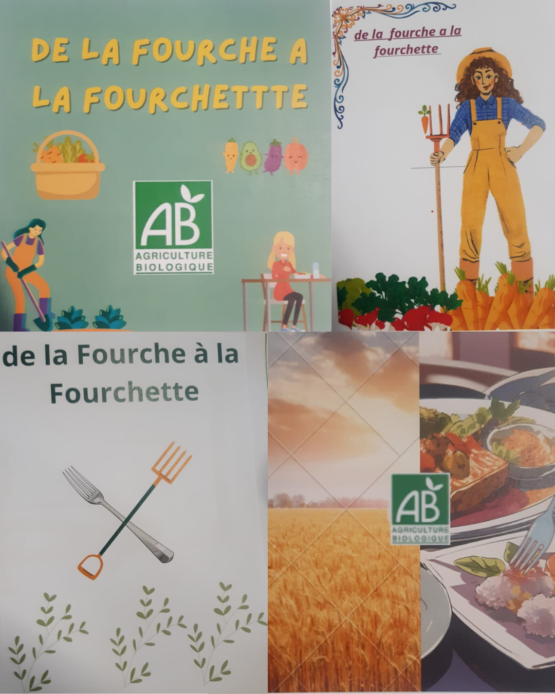 illustration Création du logo, découverte des enjeux agrialimentaire au clg Rameau 
